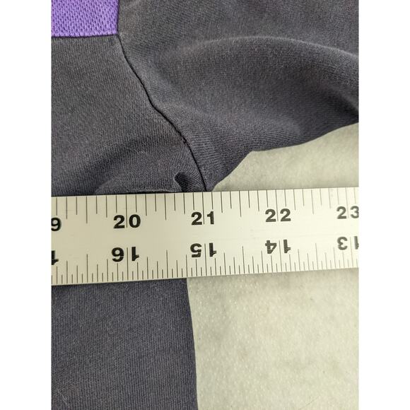 Mens FedEx Stan Herman Polo Shirt Short Sleeve Size L Black Purple Logo - Picture 12 of 13